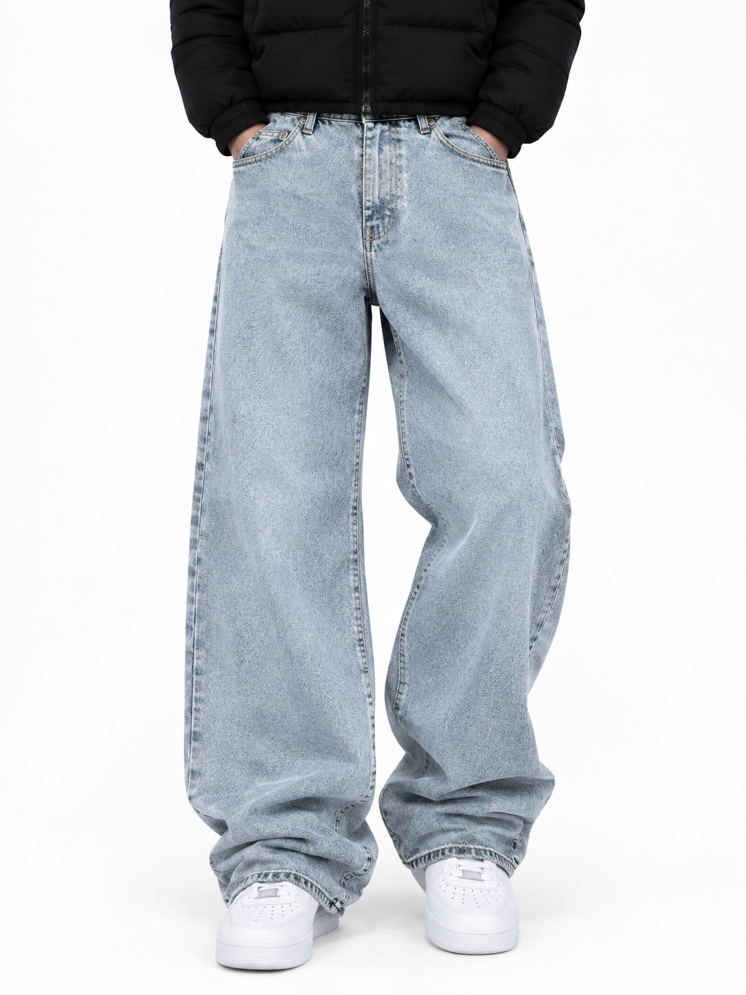 JEAN SUPPER BAGGY DELAVY