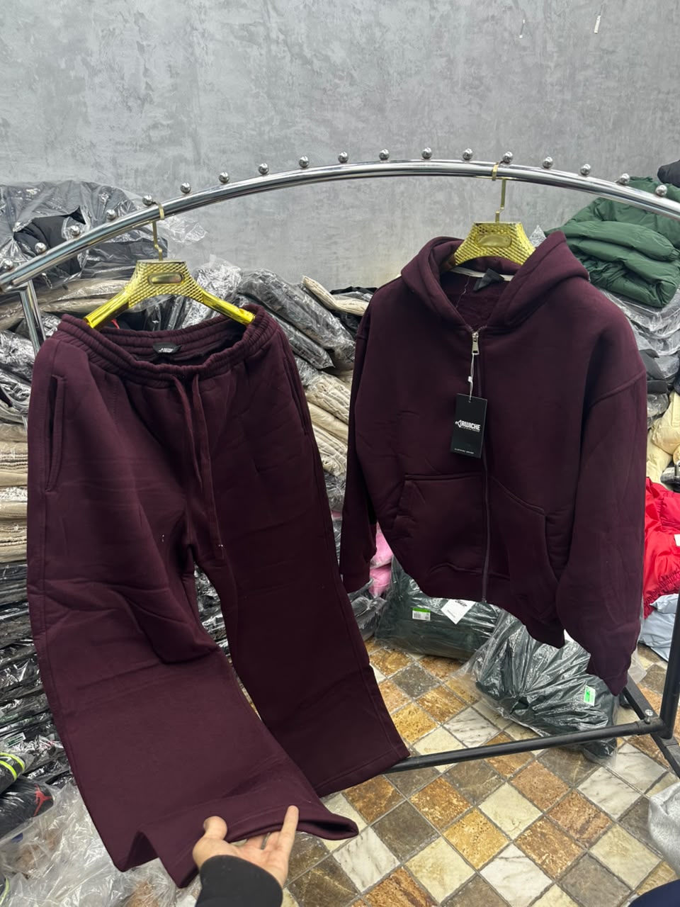Ensemble zip up