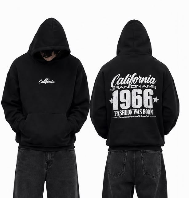 Hoodie California over size