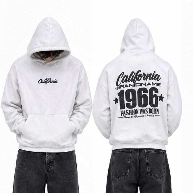 Hoodie California over size