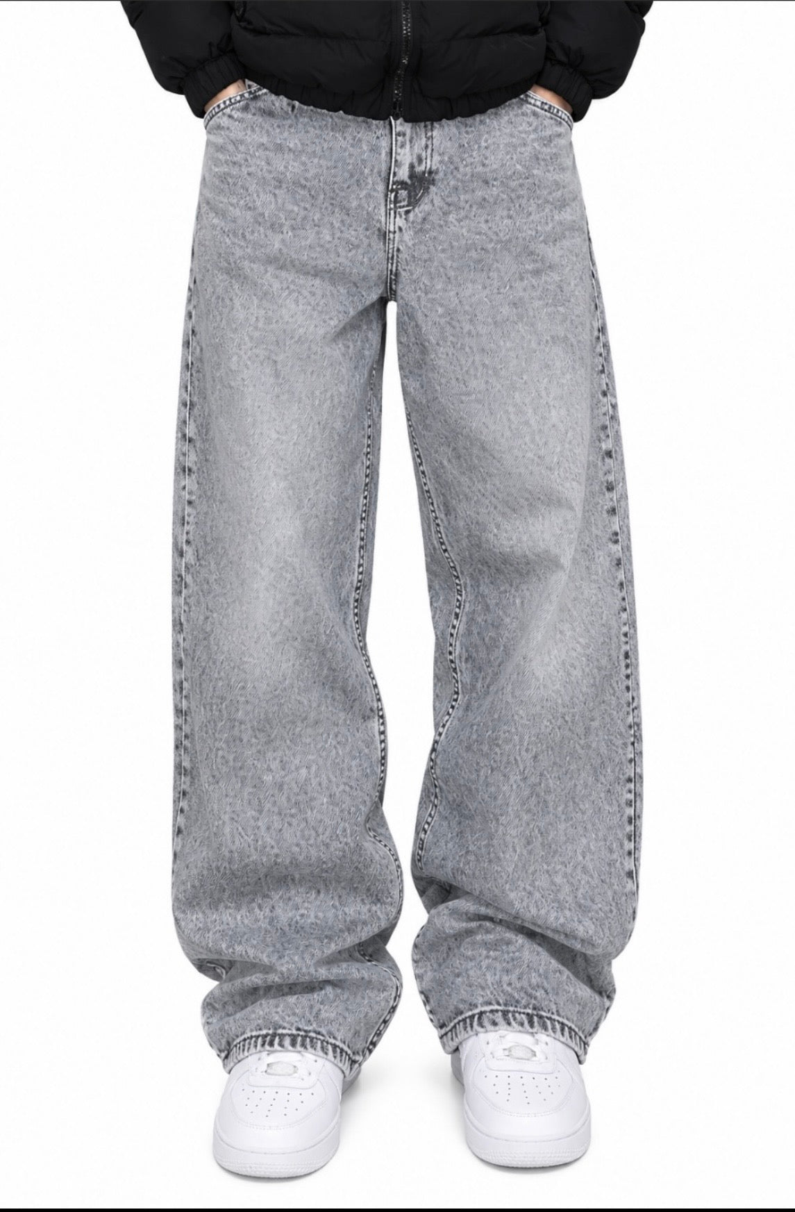 Jean baggy grand taille