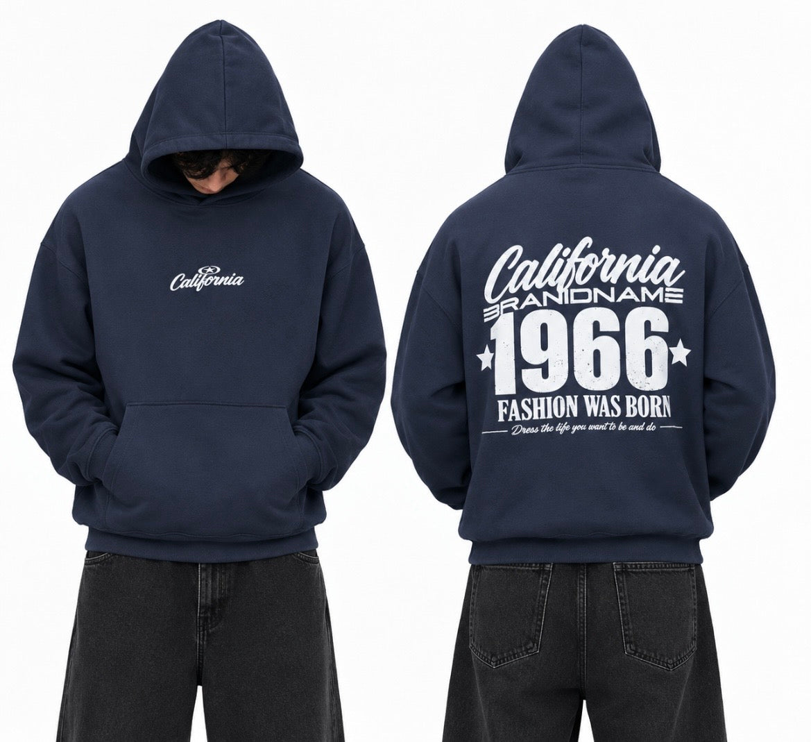 Hoodie California over size