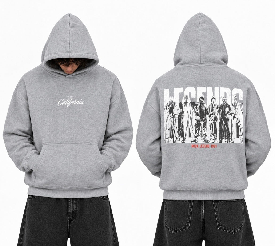 Hoodie legends over size