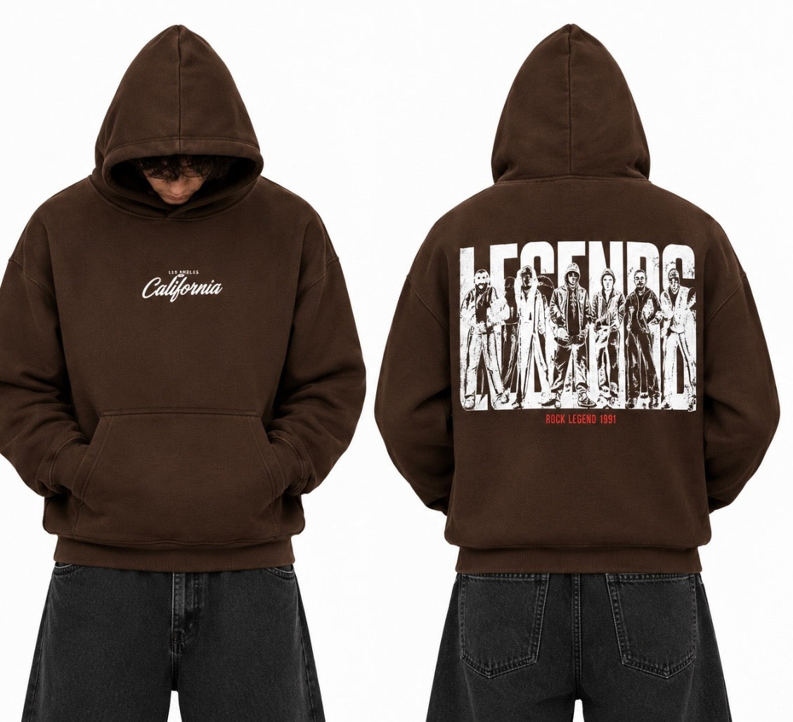 Hoodie legends over size