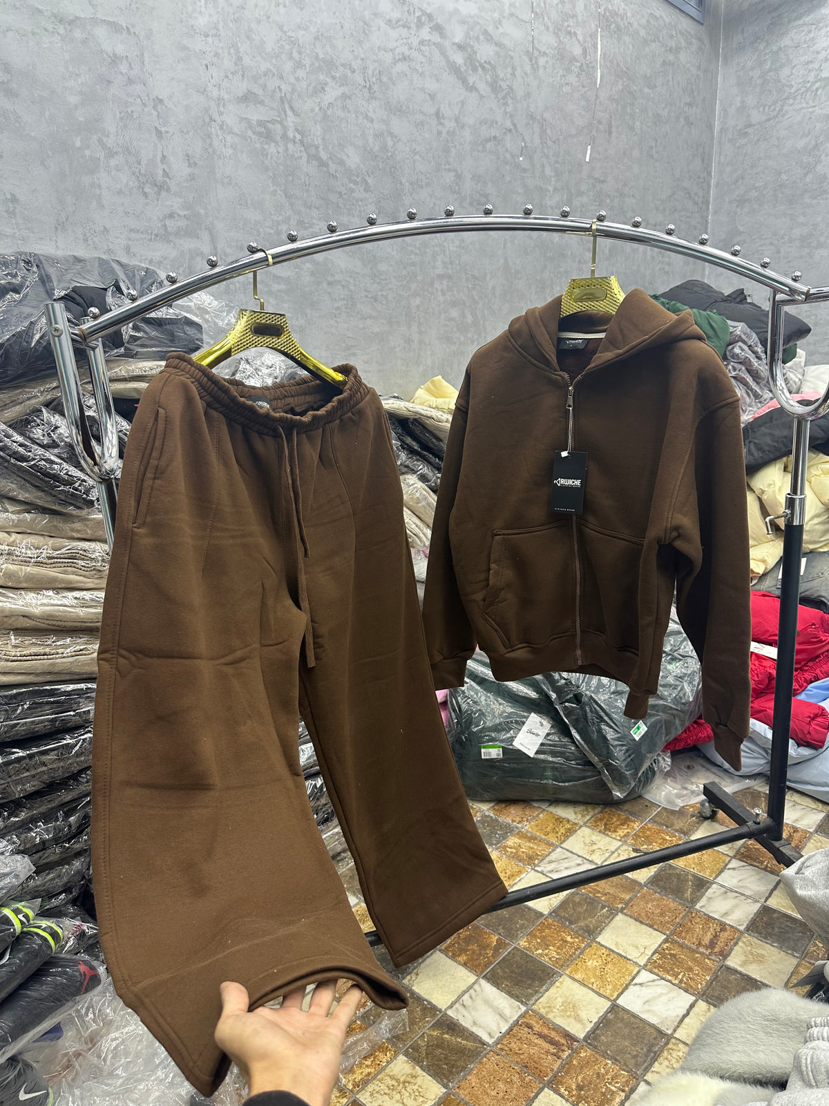 Ensemble zip up