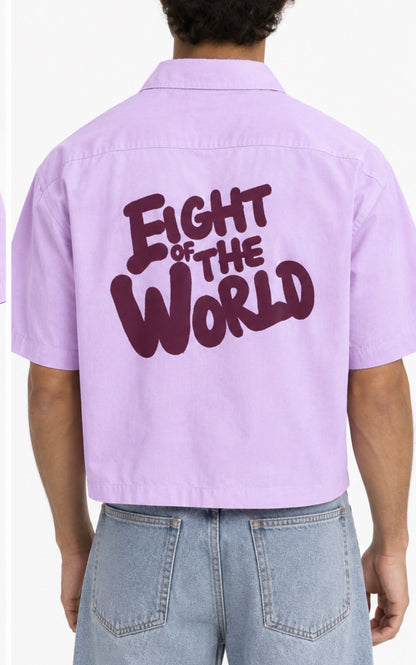 Chemise demi manche Croped Eight OF THE World
